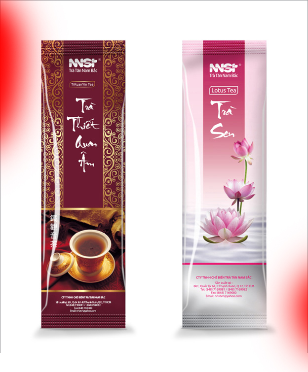 Bao bì trà - Công Ty TNHH Bao Bì Mực In Việt Nam (VINAPACKINK CO., LTD)